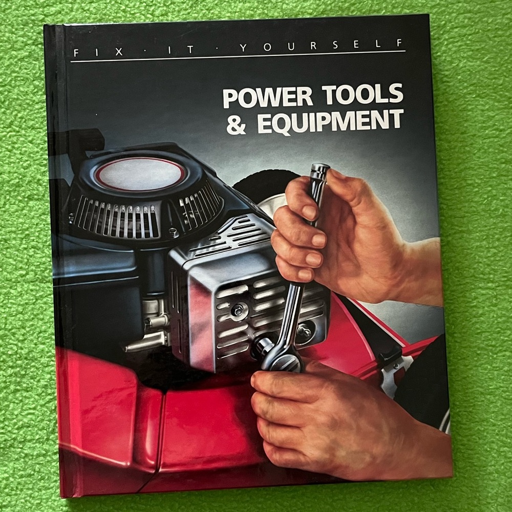 Time Life Books Fix It Yourself Power Tools & Equipment hc book